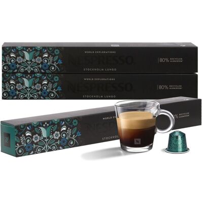 Kawa W Kapsułkach O Smaku Stockholm Lungo Nespresso 30 Kapsułek Kawa W Kapsułkach O Smaku Stockholm Lungo Nespresso 30 Kapsułek