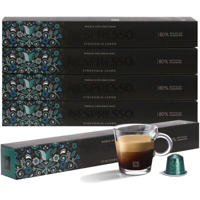 Kawa W Kapsułkach O Smaku Stockholm Lungo Nespresso 50 Kapsułek Kawa W Kapsułkach O Smaku Stockholm Lungo Nespresso 50 Kapsułek