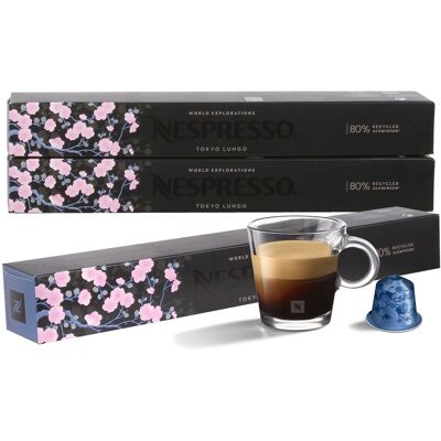 Kawa W Kapsułkach O Smaku Tokyo Lungo Nespresso 30 Kapsułek Kawa W Kapsułkach O Smaku Tokyo Lungo Nespresso 30 Kapsułek