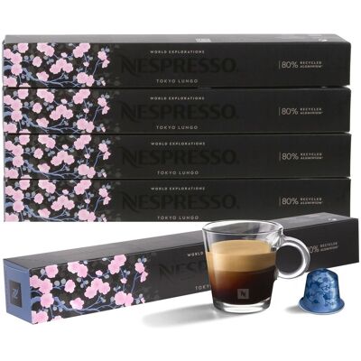 Kawa W Kapsułkach O Smaku Tokyo Lungo Nespresso 50 Kapsułek Kawa W Kapsułkach O Smaku Tokyo Lungo Nespresso 50 Kapsułek