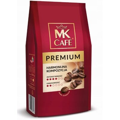 Kawa Ziarnista 100% Arabica Mk Cafe Premium 1kg 1000 G - Super Jakość!!! Kawa Ziarnista 100% Arabica Mk Cafe Premium 1kg 1000 G - Super Jakość!!!