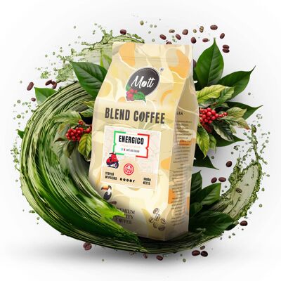 Mott Coffee Kawa Ziarnista 1kg - 100% Arabica Świeżo Palona Mott Energico Włoska Mott Coffee Kawa Ziarnista 1kg - 100% Arabica Świeżo Palona Mott Energico Włoska