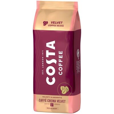 Costa Coffee Crema Velvet Ziarna Kawy - 1Kg Costa Coffee Crema Velvet Ziarna Kawy - 1Kg