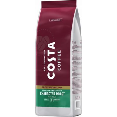 Kawa ziarnista Costa Coffee Professional Brazilian Single Origin, 100% Arabica, 1kg Kawa ziarnista Costa Coffee Professional Brazilian Single Origin, 100% Arabica, 1kg