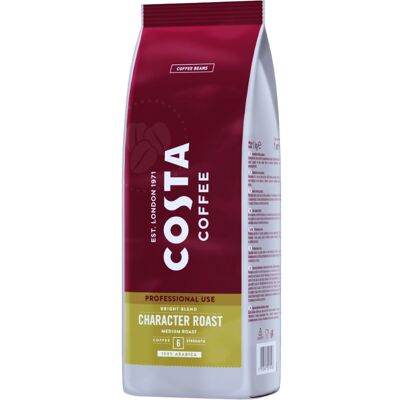 Kawa Ziarnista Costa Coffee Professional Bright Blend, 100% Arabica, 1kg Kawa Ziarnista Costa Coffee Professional Bright Blend, 100% Arabica, 1kg
