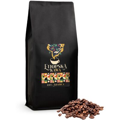 Tommy Cafe Kawa Ziarnista Etiopska 1 Kg Świeżo Palona 100% Arabica Tommy Cafe Kawa Ziarnista Etiopska 1 Kg Świeżo Palona 100% Arabica