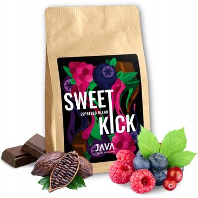 JAVA Coffee Kawa Ziarnista Java Sweet Kick Espresso Blend – Owocowe Espresso 100% Arabika Do Espresso - 500 G JAVA Coffee Kawa Ziarnista Java Sweet Kick Espresso Blend – Owocowe Espresso 100% Arabika Do Espresso - 500 G