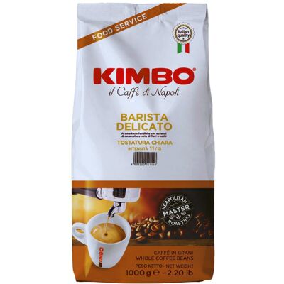 Ziarna Kawy Kimbo Barista Delicato - 1kg - Średnie Palenie - Arabica i Robusta Ziarna Kawy Kimbo Barista Delicato - 1kg - Średnie Palenie - Arabica i Robusta