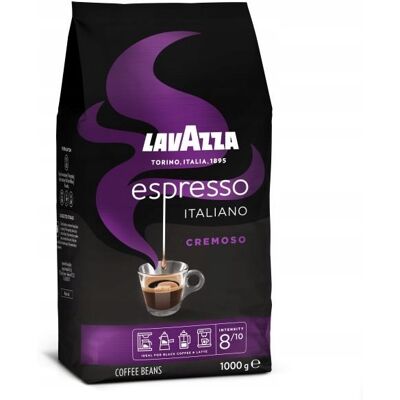Kawa ziarnista Lavazza Espresso Italiano Cremoso arabica robusta 1kg Kawa ziarnista Lavazza Espresso Italiano Cremoso arabica robusta 1kg