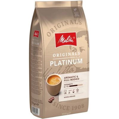 Kawa Ziarnista Melitta Originals Platinum 1kg Kawa Ziarnista Melitta Originals Platinum 1kg