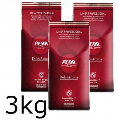 Kawa Ziarnista Pera Dolce Aroma 100% Włoska 3 Kg Kawa Ziarnista Pera Dolce Aroma 100% Włoska 3 Kg