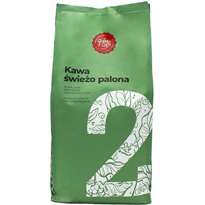 Quba Caffe Arabica Robusta Ziarna Kawy - No.2 - 1kg Quba Caffe Arabica Robusta Ziarna Kawy - No.2 - 1kg