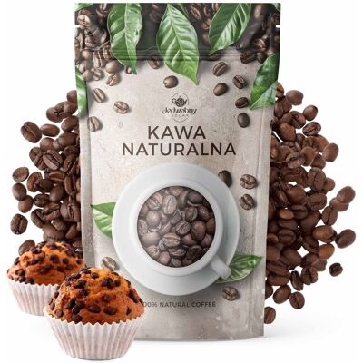 Jedwabny Szlak Kawa ziarnista Robusta Vietnam palona ziarno świeża smak MAFFINKA 500g Jedwabny Szlak Kawa ziarnista Robusta Vietnam palona ziarno świeża smak MAFFINKA 500g