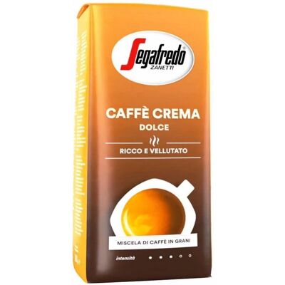 Kawa Ziarnista Segafredo Caffe Crema Dolce 1 Kg - Delikatny Włoski Smak Kawa Ziarnista Segafredo Caffe Crema Dolce 1 Kg - Delikatny Włoski Smak
