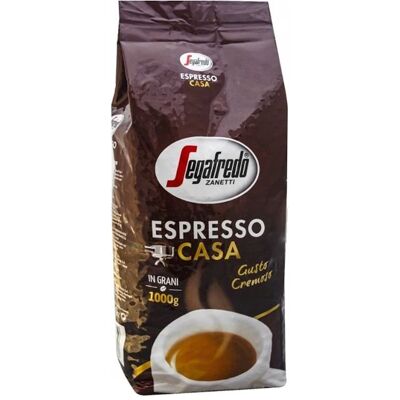Kawa Ziarnista Segafredo Espresso Casa 50% Arabica, 50% Robusta 1 Kg Kawa Ziarnista Segafredo Espresso Casa 50% Arabica, 50% Robusta 1 Kg