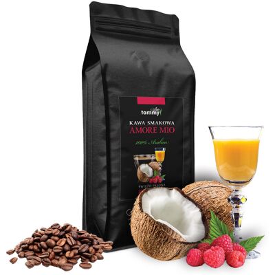 Tommy Cafe Kawa Ziarnista Smakowa Amore Mio 1kg Tommy Cafe Kawa Ziarnista Smakowa Amore Mio 1kg