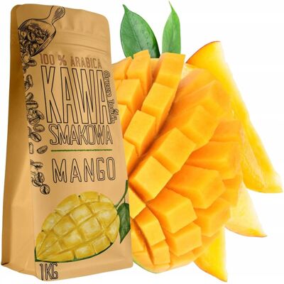 Kawa Ziarnista Smakowa Mango Soczyste Mango Arabica 1 Kg Green Touch Kawa Ziarnista Smakowa Mango Soczyste Mango Arabica 1 Kg Green Touch