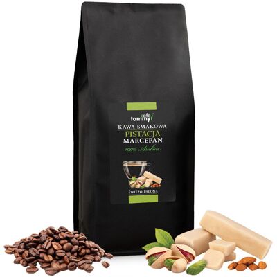 Tommy Cafe Kawa ziarnista smakowa Pistacja - Marcepan 1kg Tommy Cafe Kawa ziarnista smakowa Pistacja - Marcepan 1kg