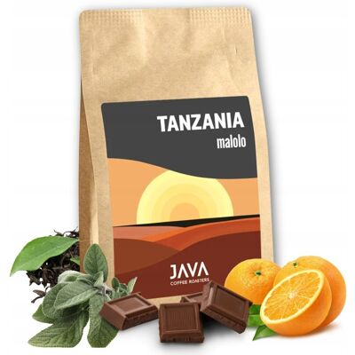 JAVA Coffee Kawa ziarnista Tanzania Malolo 250 g 100% Arabica specialty espresso świeżo palona JAVA Coffee Kawa ziarnista Tanzania Malolo 250 g 100% Arabica specialty espresso świeżo palona
