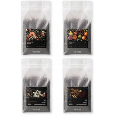 INTRO Kawa Ziarnista Zestaw 4x1kg Kawa Speciality Kawa Do Przelewu Jasno Palona INTRO Kawa Ziarnista Zestaw 4x1kg Kawa Speciality Kawa Do Przelewu Jasno Palona