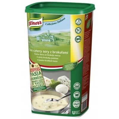Unilever Knorr Sos Cztery Sery Z Brokułami 0,9 Kg Unilever Knorr Sos Cztery Sery Z Brokułami 0,9 Kg