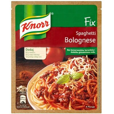 Inny producent Knorr Spaghetti Bolognese w sosie pomidorowym 3 kg Inny producent Knorr Spaghetti Bolognese w sosie pomidorowym 3 kg