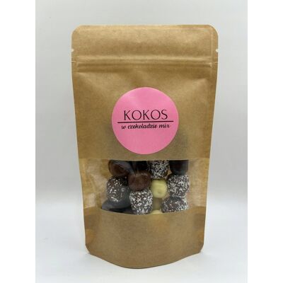 Inny producent KOKOS W CZEKOLADZIE MIX 2,5 KG (2500G) OWOCE W CZEKOLADZIE DELIFRUITS Inny producent KOKOS W CZEKOLADZIE MIX 2,5 KG (2500G) OWOCE W CZEKOLADZIE DELIFRUITS