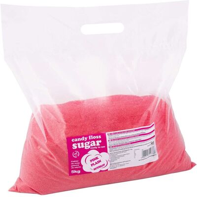 Inny producent Kolorowy Cukier Do Waty Cukrowej Czerwony O Smaku Naturalnym 5kg Inny producent Kolorowy Cukier Do Waty Cukrowej Czerwony O Smaku Naturalnym 5kg