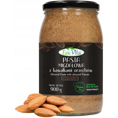Inny producent Krem migdałowy z kawałkami 900g Inny producent Krem migdałowy z kawałkami 900g