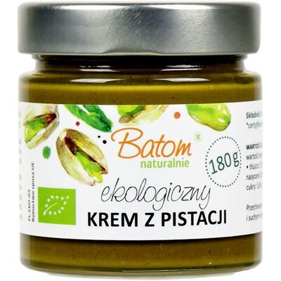 BATOM Organiczna Pasta z Pistacji 180g - Pasta z Pistacji BATOM Organiczna Pasta z Pistacji 180g - Pasta z Pistacji