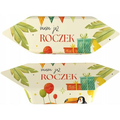 B&B; Słodycze z Pomysłem Krówki ciągutki na roczek, urodziny, safari wz 4 1kg B&B; Słodycze z Pomysłem Krówki ciągutki na roczek, urodziny, safari wz 4 1kg