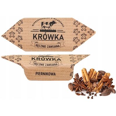 B&B; Słodycze z Pomysłem Krówki Ciągutki Piernikowe 5Kg B&B; Słodycze z Pomysłem Krówki Ciągutki Piernikowe 5Kg