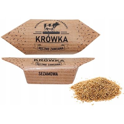 B&B; Słodycze z Pomysłem Krówki ciągutki sezamowe 2kg B&B; Słodycze z Pomysłem Krówki ciągutki sezamowe 2kg