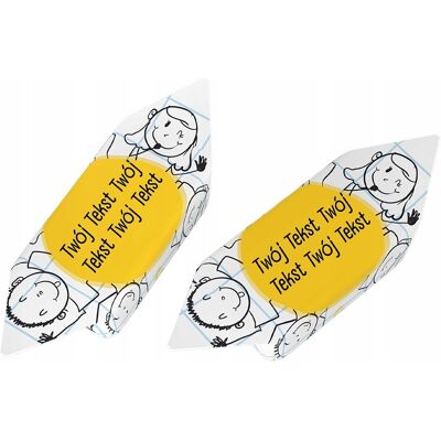 B&B; Słodycze z Pomysłem Krówki Mleczne Ciągutki 1kg Personalizowane Zakończenie Roku Szkolnego wz1 B&B; Słodycze z Pomysłem Krówki Mleczne Ciągutki 1kg Personalizowane Zakończenie Roku Szkolnego wz1