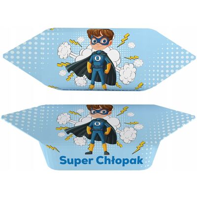 Słodycze z Pomysłem Krówki na Dzień Chłopaka ''Super Chłopak'' wz4 1kg Słodycze z Pomysłem Krówki na Dzień Chłopaka ''Super Chłopak'' wz4 1kg