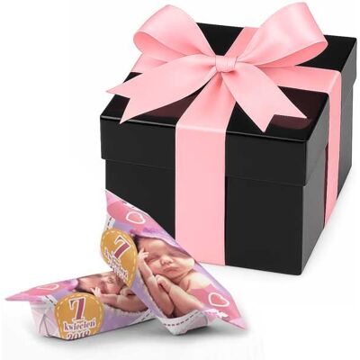 Candy Krówki Podziękowania W Pudełku Czarnym Chrzest Roczek Candy Krówki Podziękowania W Pudełku Czarnym Chrzest Roczek
