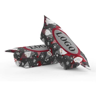 Candy Krówki reklamowe świąteczne z etykietą i logo – cukierki 1 kg Candy Krówki reklamowe świąteczne z etykietą i logo – cukierki 1 kg