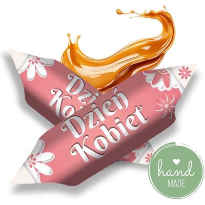 Candy Krówki reklamowe z logo na Dzień Kobiet i inne okazje 1kg Candy Krówki reklamowe z logo na Dzień Kobiet i inne okazje 1kg