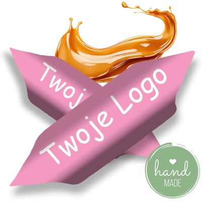 Candy Krówki reklamowe z logo super projekt 10 kg express Candy Krówki reklamowe z logo super projekt 10 kg express