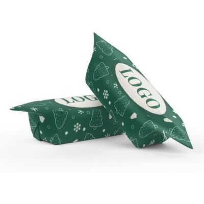 Candy Krówki świąteczne z logo – reklamowe słodycze dla firm 1 kg Candy Krówki świąteczne z logo – reklamowe słodycze dla firm 1 kg