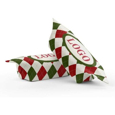 Candy Krówki świąteczne z projektem logo – słodycze reklamowe 1 kg Candy Krówki świąteczne z projektem logo – słodycze reklamowe 1 kg