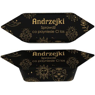 B&B; Słodycze z Pomysłem Krówki z wróżbami na Andrzejki wz3 1kg B&B; Słodycze z Pomysłem Krówki z wróżbami na Andrzejki wz3 1kg