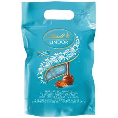 Lindt LINDOR Praliny Słony Karmel 1kg Lindt LINDOR Praliny Słony Karmel 1kg