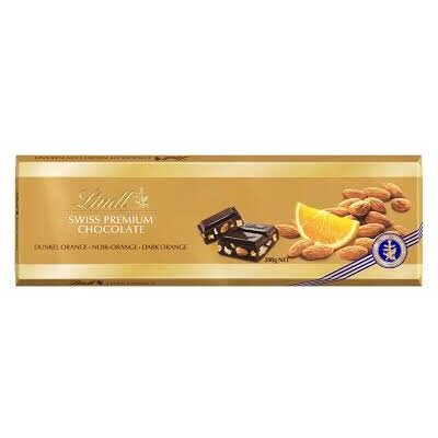 Lindt Model - Migdał Pomarańcz Czekolada Gorzka - Baton Czekoladowy Lindt Model - Migdał Pomarańcz Czekolada Gorzka - Baton Czekoladowy