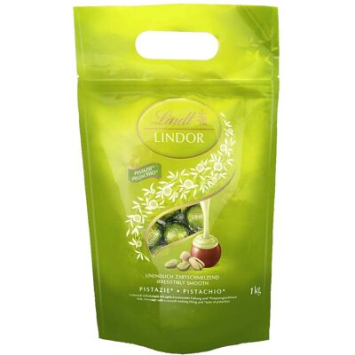 LINDT Lindor pistazie praliny z nadzieniem pistacjowym 1 kg 78 szt LINDT Lindor pistazie praliny z nadzieniem pistacjowym 1 kg 78 szt