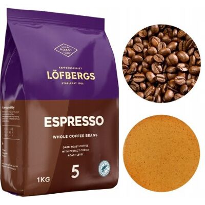 Löfbergs Espresso 1000 g - Kawa Löfbergs Espresso 1000 g - Kawa