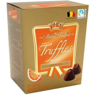 Inny producent MaitreTruffout Belgijskie Trufle Pomarańczowe 200 g Inny producent MaitreTruffout Belgijskie Trufle Pomarańczowe 200 g