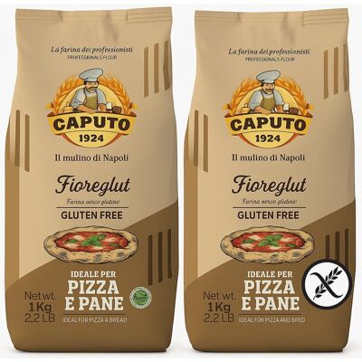 Mąka do pizzy i chlebu Fioreglut gluten free 1kg x2- Caputo Mąka do pizzy i chlebu Fioreglut gluten free 1kg x2- Caputo