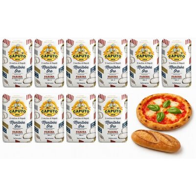 Mąka Do Pizzy Manitoba Oro 1kg X 10 Caputo Mąka Do Pizzy Manitoba Oro 1kg X 10 Caputo