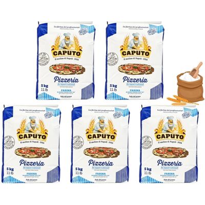 Mąka do pizzy Pizzeria 5x5kg - Caputo Mąka do pizzy Pizzeria 5x5kg - Caputo